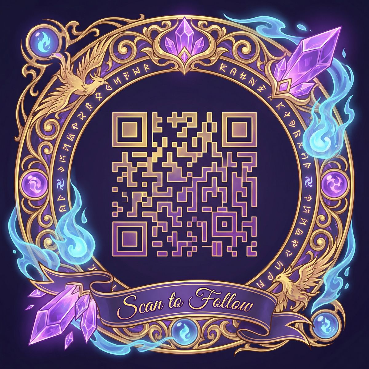 抖音风公众号二维码